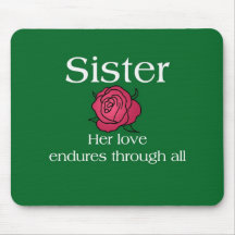 Enduring Love Sister Mousepad