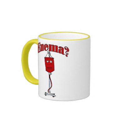 Enema? Logo Mug by figstreetstudio