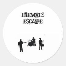 Enemies Escape Stickers