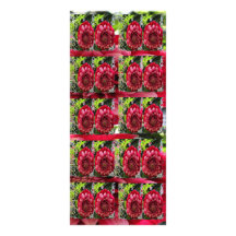 Énergie pure : Motif de fleur Double Carte