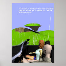 Energy - Generation - Windmills Print