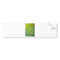 Energy Heart Art Bumper Stickers