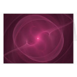Energy Orb Pink Greeting Card