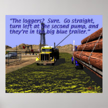 Energy Production - Oil Field Humour Print