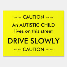 Enfant autiste de précaution