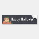 Enfant de Quantum dans un citrouille de Halloween Adhésif Pour Voiture