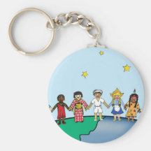 Enfants du monde porte-clefs