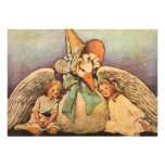 Enfants vintages Jessie Willcox Smith d'oie de mèr Faire-part