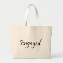 Engaged Canvas Bag
