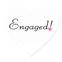 Engaged Stickers