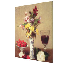 Engagement Bouquet canvas prints
