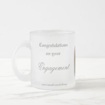 Engagement - Frosted Glass Mug 10oz.