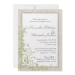 Engagement Party Elegant Vintage Wedding Invite