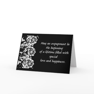 Engagement Party Invitation Greeting Card by frugalbride