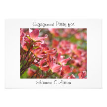 Engagement Party! Invitations for Bride Groom