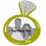 Engagement Ring Photo ornament