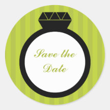 Engagement Ring Wedding Seals Stickers