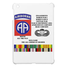 Engagements of  the 82nd  airborne division iPad mini cover