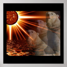 Engangered Polar Poster