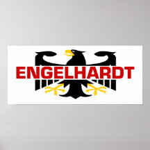 Engelhardt Surname Posters