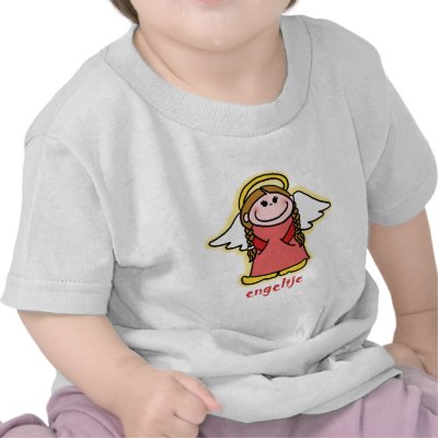 Engeltje (little angel in Dutch) Tee Shirts by tinycow