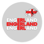Engerland footy sticker