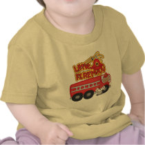 Engine Little Fireman African American Tshirts