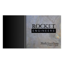 Engineer Consultant Business Card - Rock Texture