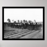 Engineer Corps Ambulance Train 1863 Poster