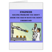 engineer engineering joke card