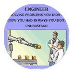 engineer engineering joke sticker