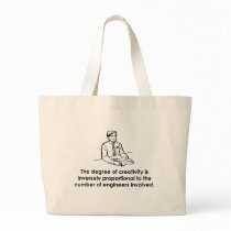 Engineers & Creativity Canvas Bags