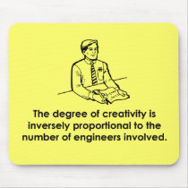 Engineers & Creativity Mousepads