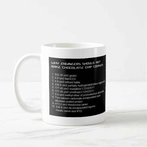Engineer's Recipe Mug