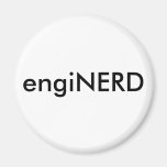 engiNERD Refrigerator Magnets