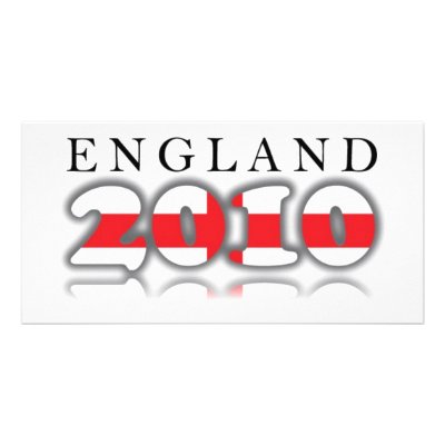 ENGLAND 2010 CUSTOM PHOTO CARD by Spike32