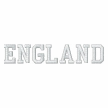 ENGLAND AA embroidered tracksuit top Embroidered Jacket