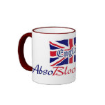 England Absobloodylutely mugs