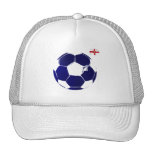 England blue soccer ball England flag gifts Trucker Hat