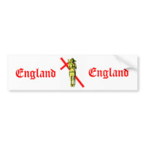 England Bumper Sticker