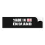 ENGLAND BUMPER STICKER