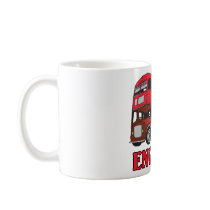 England Bus Coffee Mugs