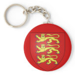 ENGLAND COAT OF ARMS KEYCHAINS