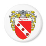 England Coat of Arms (Mantled) Refrigerator Magnets