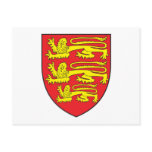 England Coat of Arms Postcard