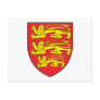 England Coat of Arms Postcard