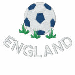 ENGLAND Embroidered Track Jacket Front and Back