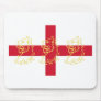 England English Flag Saint George Cross Lions Mouse Pad