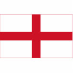 England – English National Flag Cut Outs