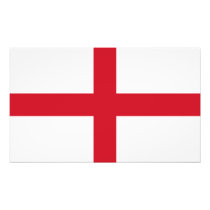 England – English National Flag Photo Art